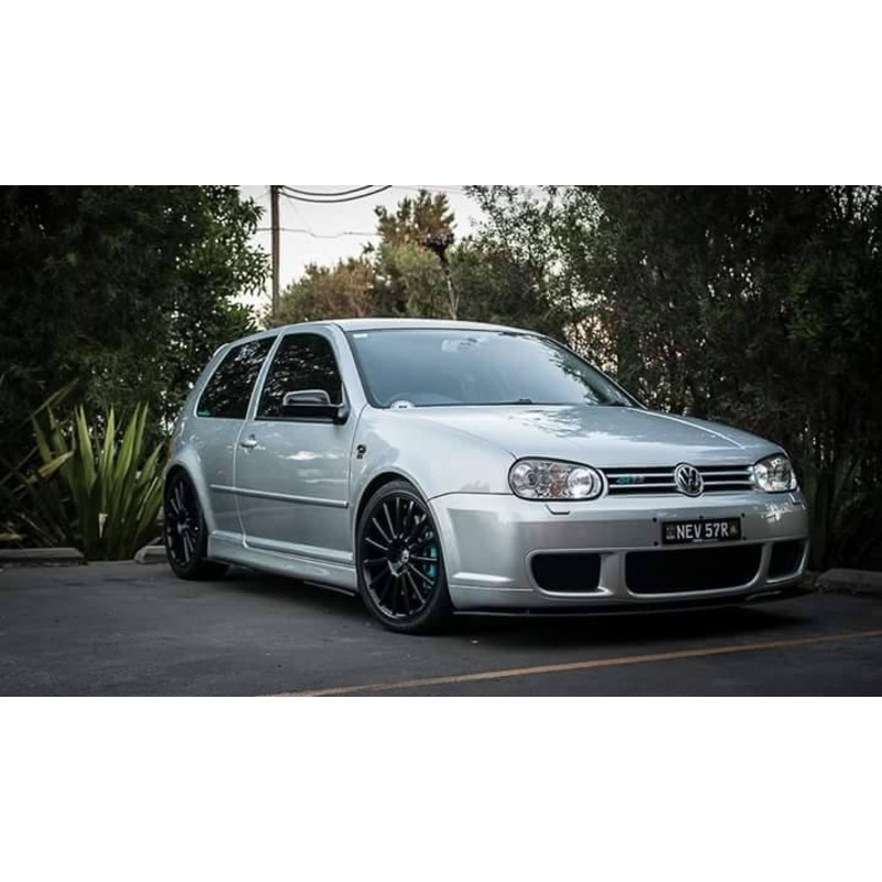 Flow Designs MK4 Golf R32 Full Lip Splitter Set