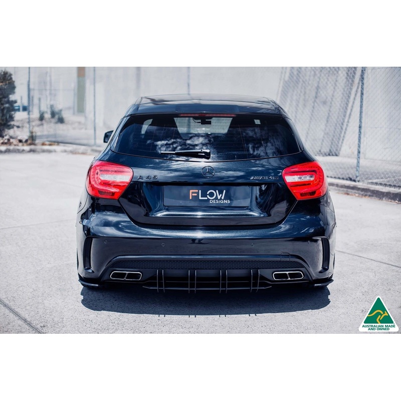 Flow Designs A45 AMG W176 (Pre-Facelift) Flow-Lock Rear Diffuser