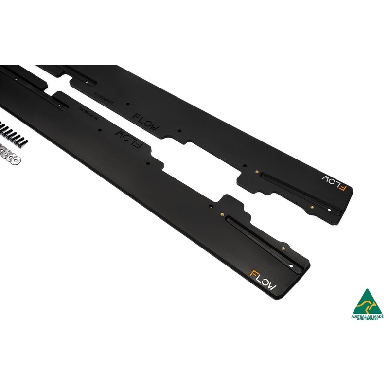 Flow Designs A45 AMG W176 (Pre-Facelift) Side Skirt Splitters (Pair)