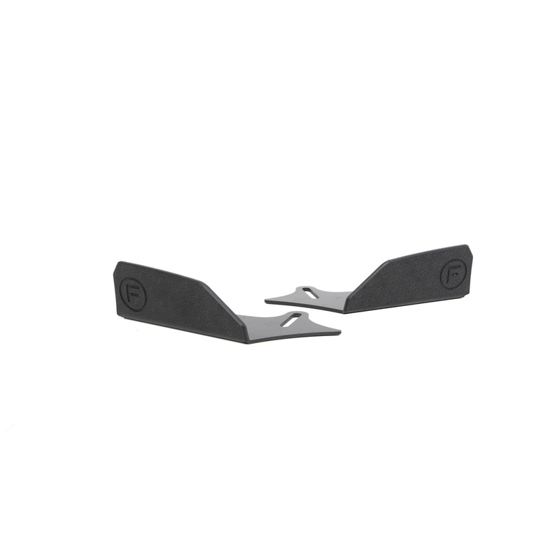 Flow Designs AW Polo GTI Front Lip Splitter Winglets (Pair)
