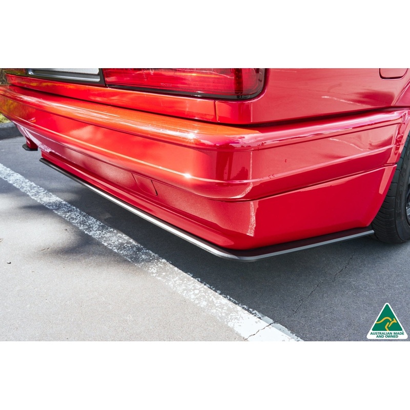Flow Designs E30 M-Tech 2 Rear Bumper Extension (2 Piece)