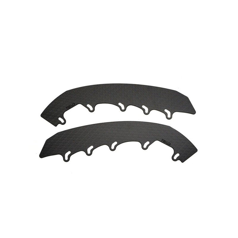 Flow Designs F20 LCI M135 / M140 Front Lip Splitter Extensions (Pair)