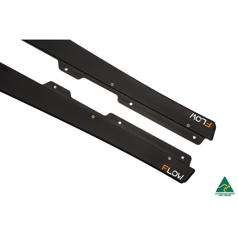 Flow Designs F20 LCI M135 / M140 Side Skirt Splitters V3 (Pair)