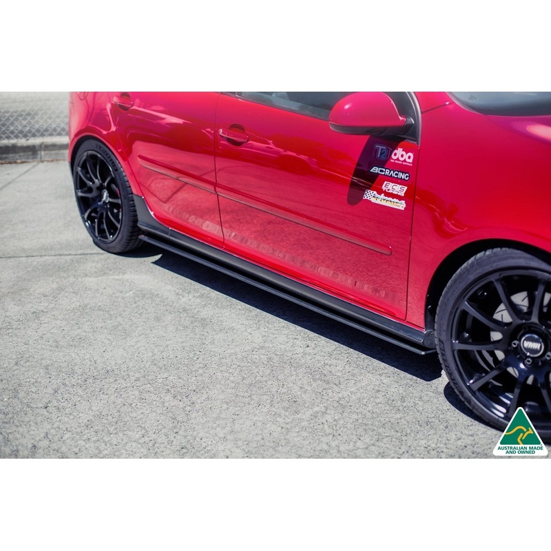 Flow Designs MK5 Golf GTI Side Skirt Splitters (Pair)