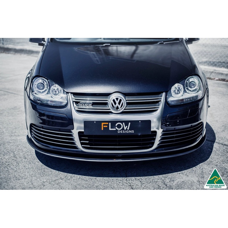 Flow Designs MK5 Golf R32 Front Lip Splitter
