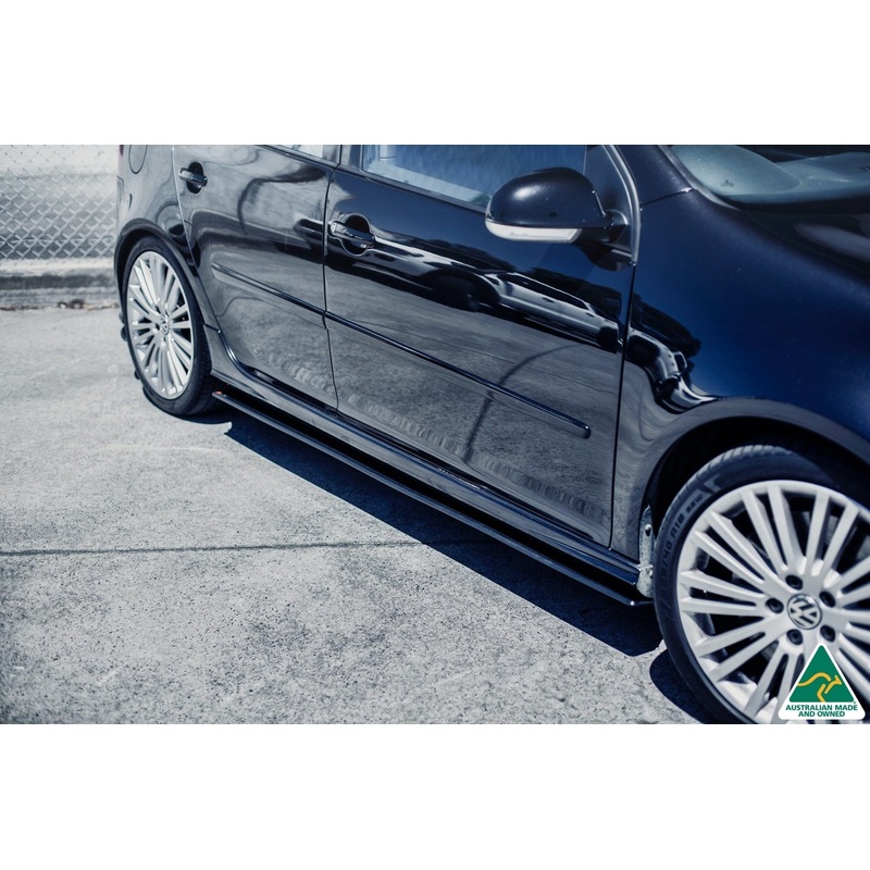 Flow Designs MK5 Golf R32 Side Skirt Splitters (Pair)