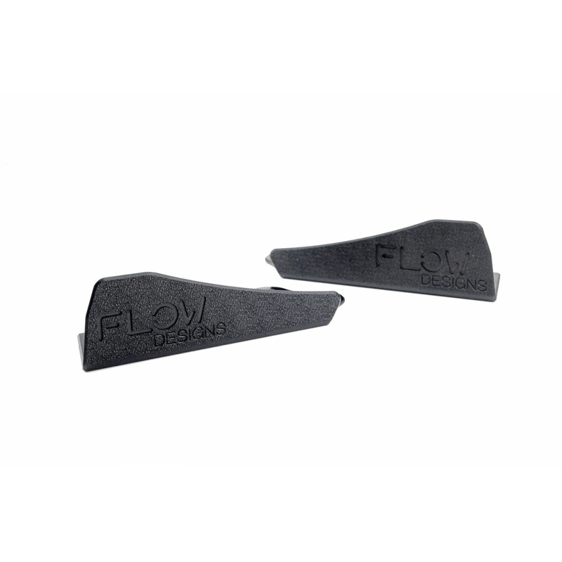 Flow Designs MK6 Golf GTI Front Lip Splitter Winglets (Pair)