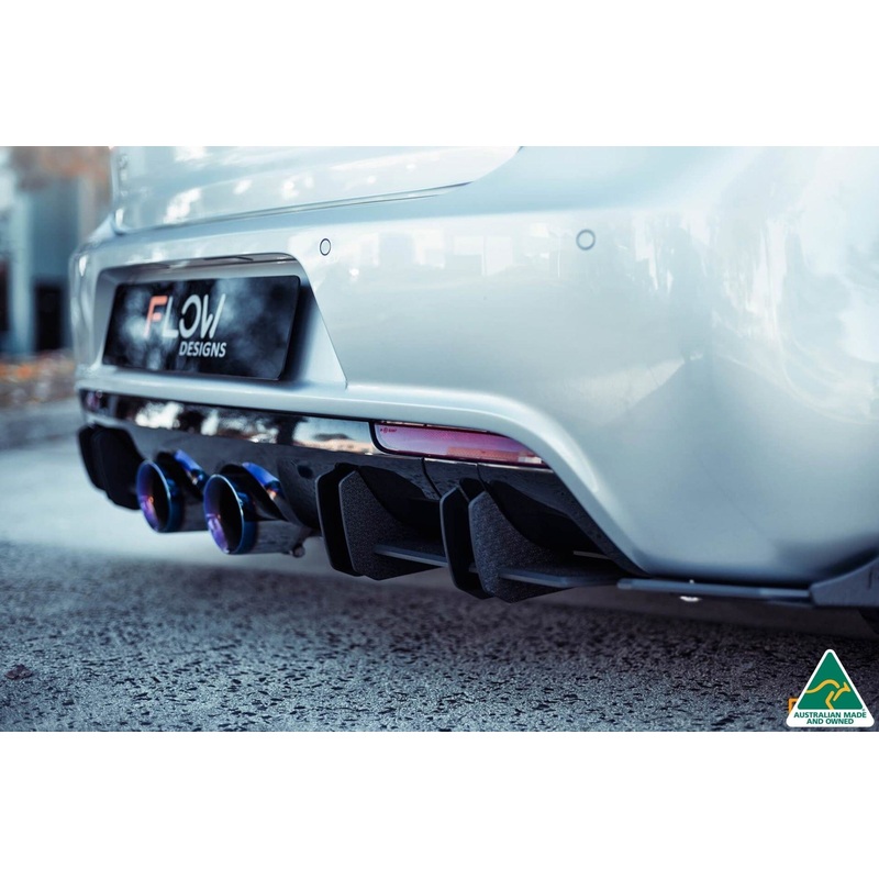 Flow Designs MK6 Golf R Flow-Lock Rear Diffuser