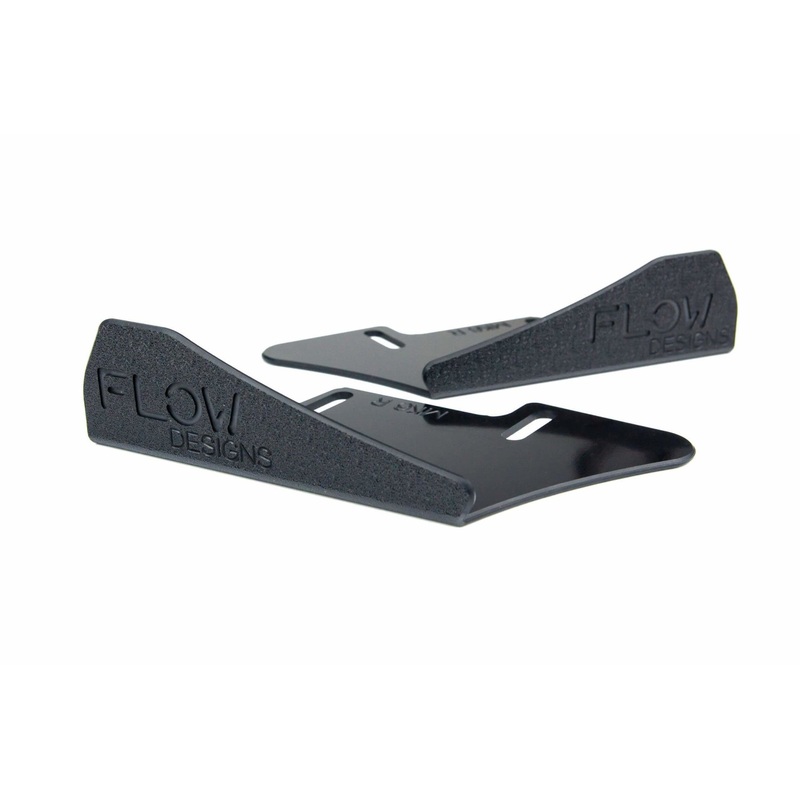 Flow Designs MK6 Golf R Front Lip Splitter Winglets (Pair)
