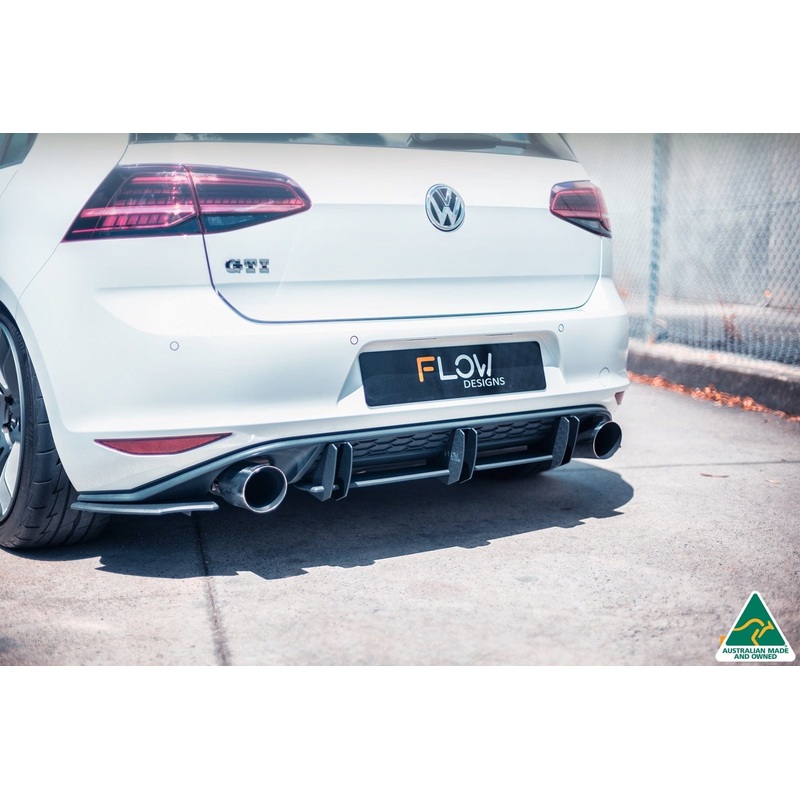 Flow Designs Mk7 Golf GTI Flow-Lock Rear Diffuser