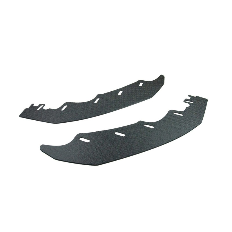 Flow Designs Mk7 Golf GTI Front Lip Splitter Extensions (Pair)
