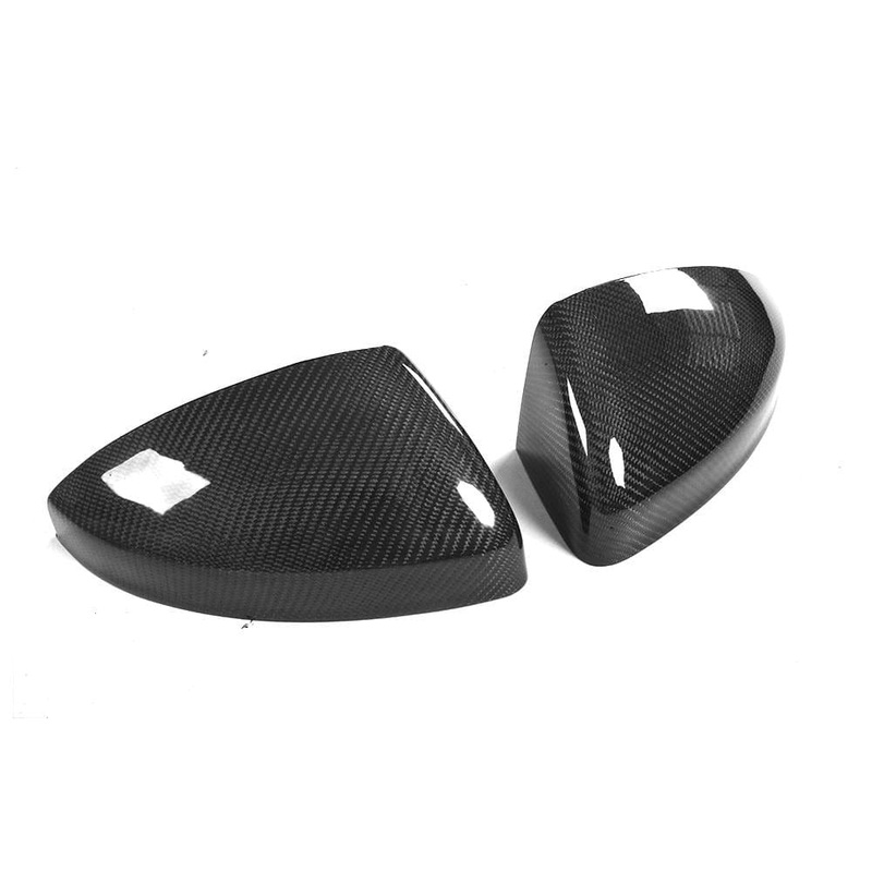 Velt Sport Carbon Fiber Mirror Caps (With Lane Assist) – Audi / Mk3 / TT / TT-S