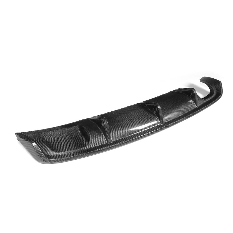 Velt Sport Carbon Fiber Rear Diffuser Two Exhaust Single Outlet (V1) – Audi / 8V / A3 (Non S-Line)