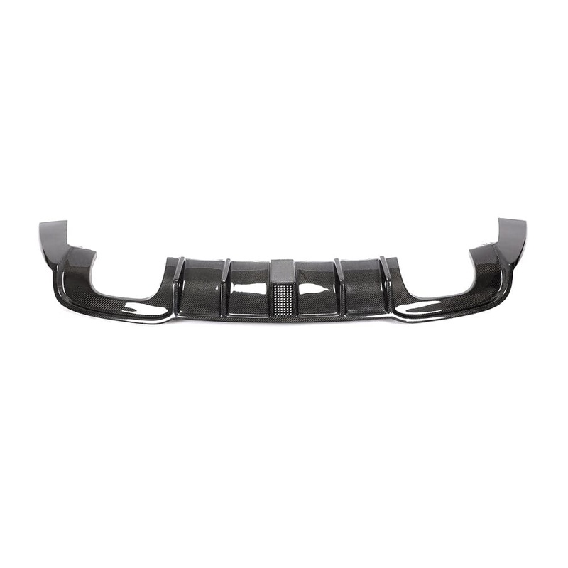 Velt Sport Carbon Fiber Rear Diffuser with Central LED (V3) – Audi / 8V.5 / A3 (S-Line) / S3