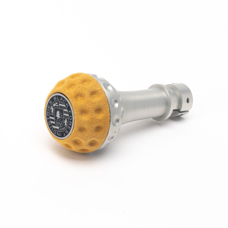 BFI GS2 Heavy Weight Shift Knob – Caramel Alcantara (MINI Fitment)