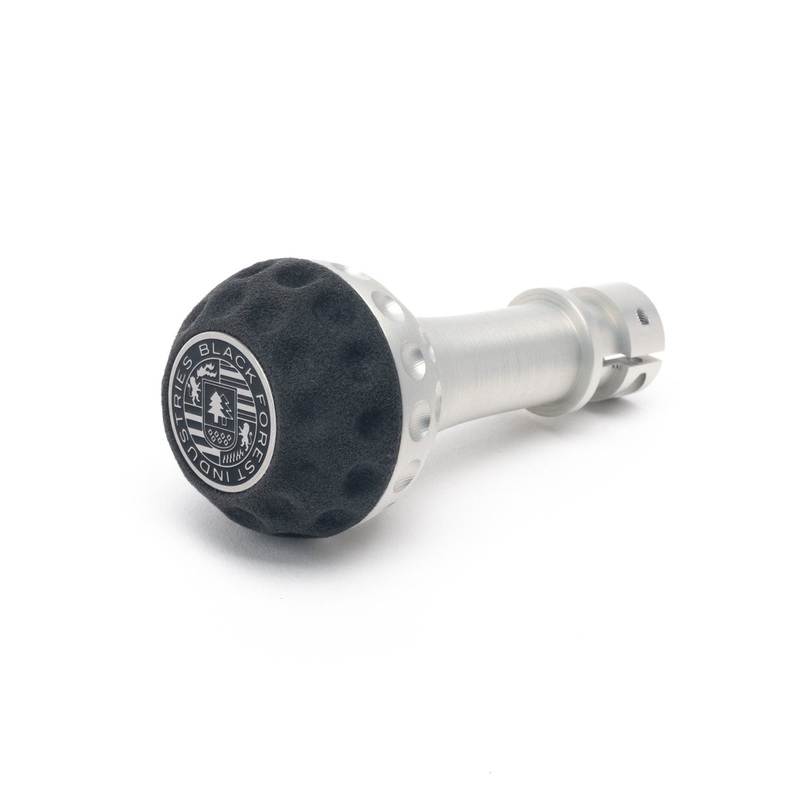 BFI GS2 Heavy Weight Shift Knob – Charcoal Black Alcantara (MINI Fitment)
