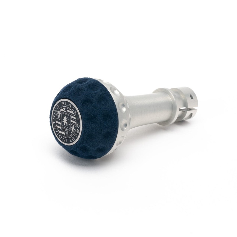 BFI GS2 Heavy Weight Shift Knob – Royal Blue Alcantara (MINI Fitment)
