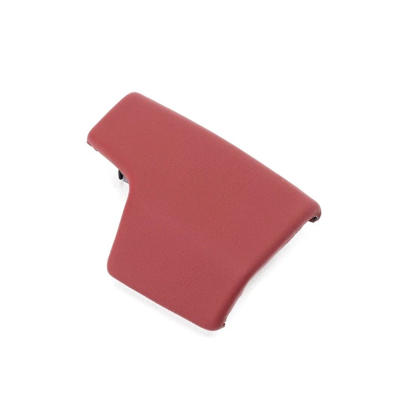 BFI Audi C8 / 4M Shift Knob Cover – Magma Red Napa Leather