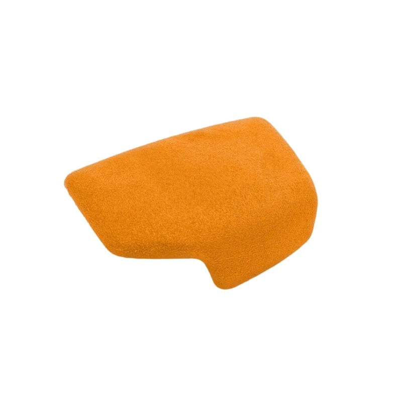 BFI Audi C8 / 4M Shift Knob Cover – Orange Alcantara