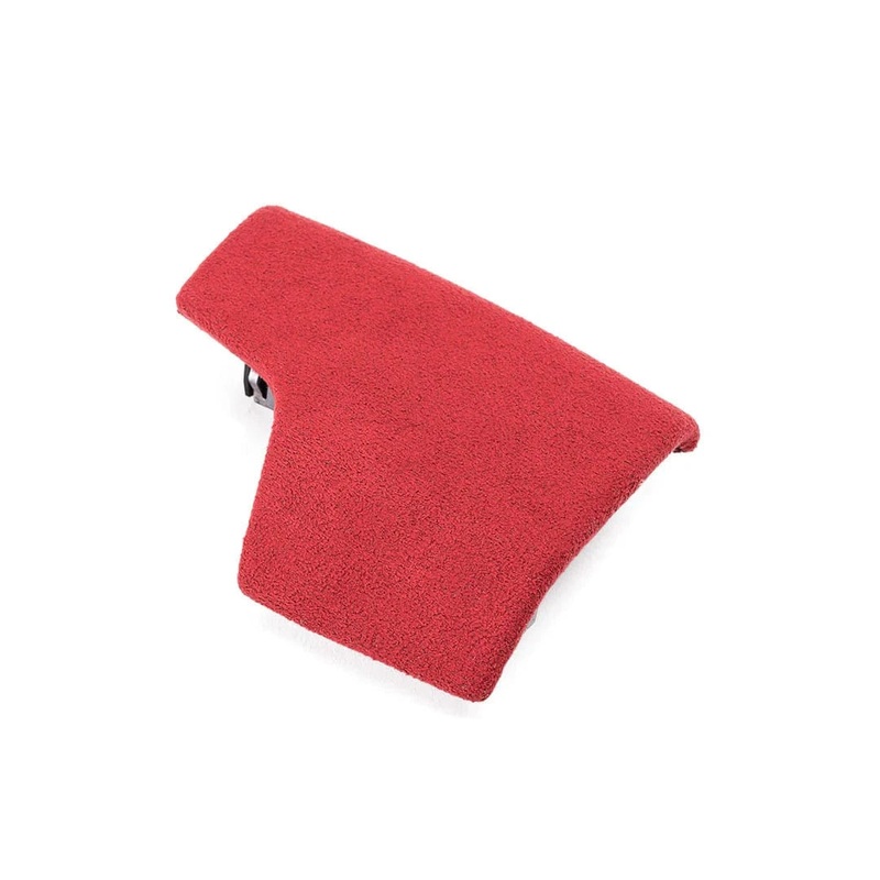 BFI Audi C8 / 4M Shift Knob Cover – Red Alcantara