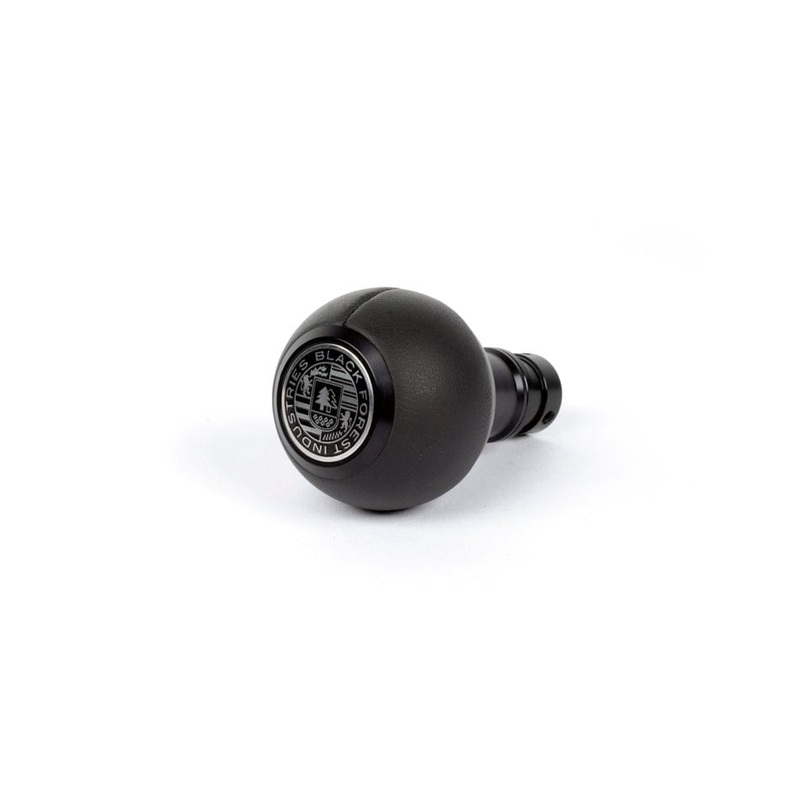 BFI Heavy Weight Shift Knob – GS2 – Black Nappa Leather – Black Anodized – 924-944/951