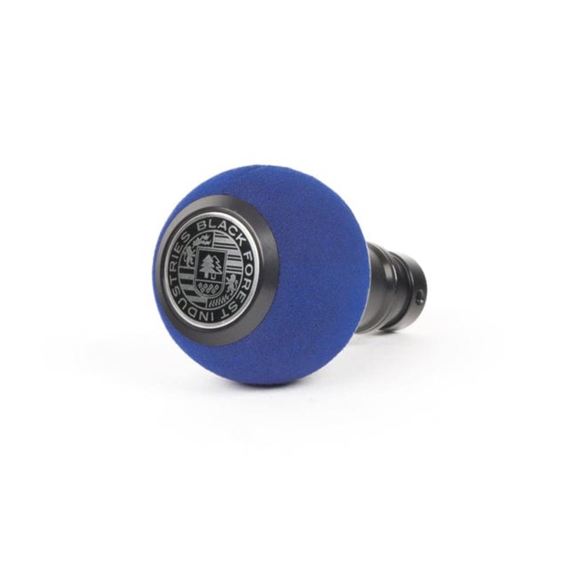 BFI Heavy Weight Shift Knob – GS2 – Blue Alcantara – Black Anodized – 924-944/951
