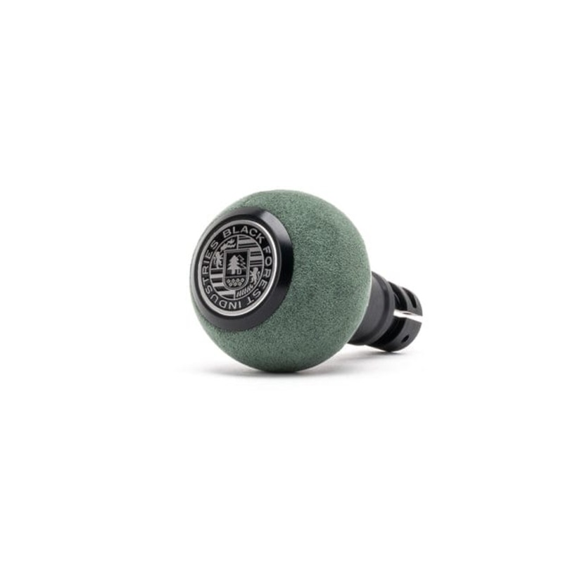 BFI Heavy Weight Shift Knob – GS2 – Emerald Green Alcantara – Black Anodized – 924-944/951