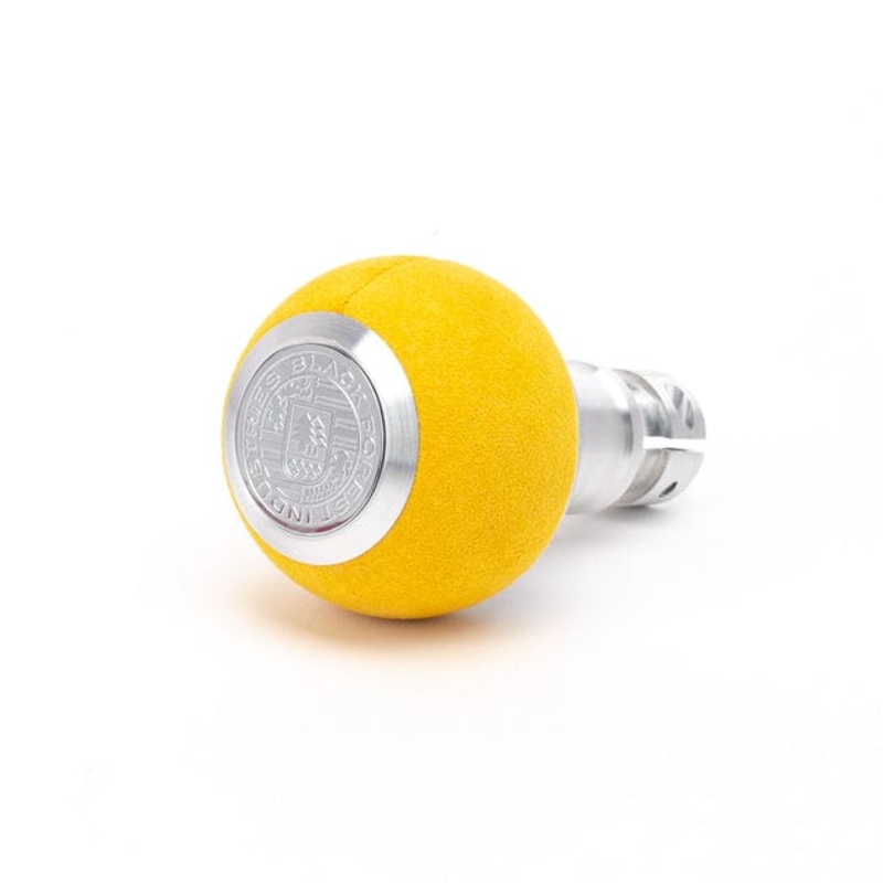 BFI Heavy Weight Shift Knob – GS2 – Giallo Alcantara – Machined Finish – 924-944/951