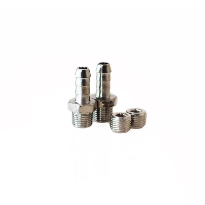Turbosmart WG50/60 1/8NPT – 6MM Hose Tail Fitting Kit w/ Plug
