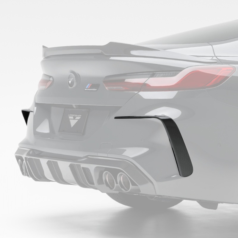Vorsteiner BMW F9X M8 VRS Aero 2 pc Eye Brows on Rear Bumper (Coupe/Convertible Only*)