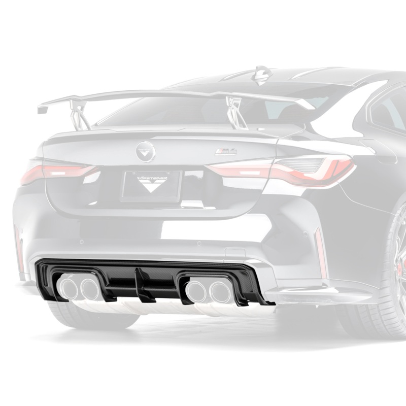 Vorsteiner BMW G82 M4 VRS Aero Rear Diffuser Carbon Fiber PP 2×2 Glossy (M4 Only)