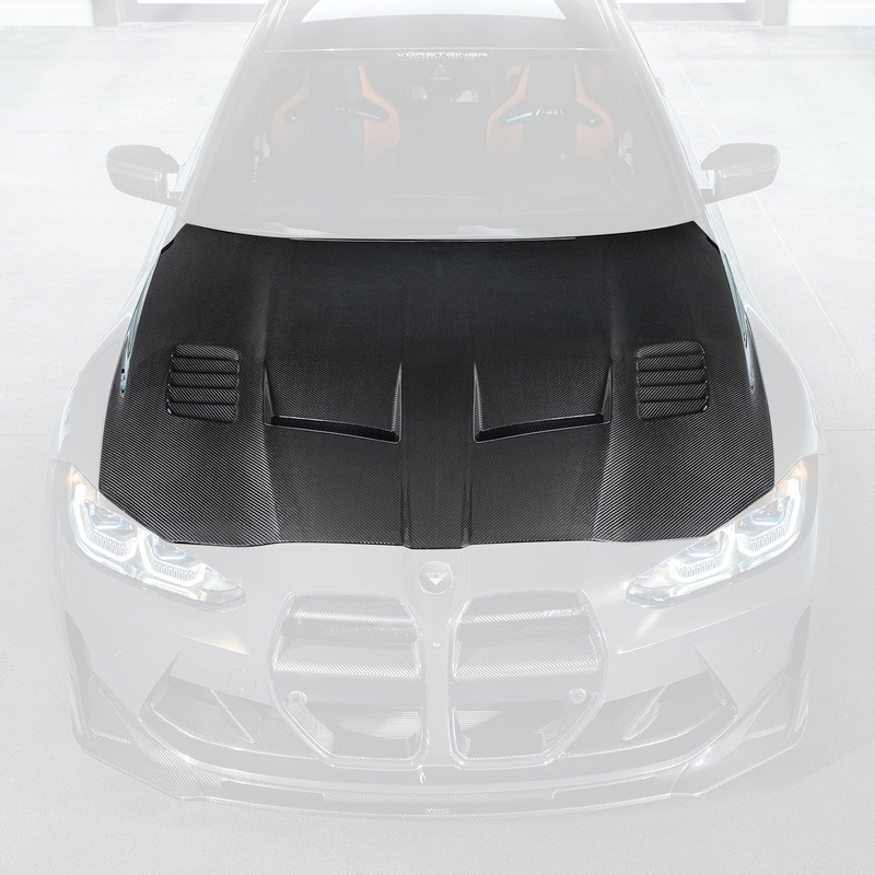 Vorsteiner BMW G8X M3/M4 VRS GTS-V Aero Hood Carbon Fiber PP 2×2 Glossy