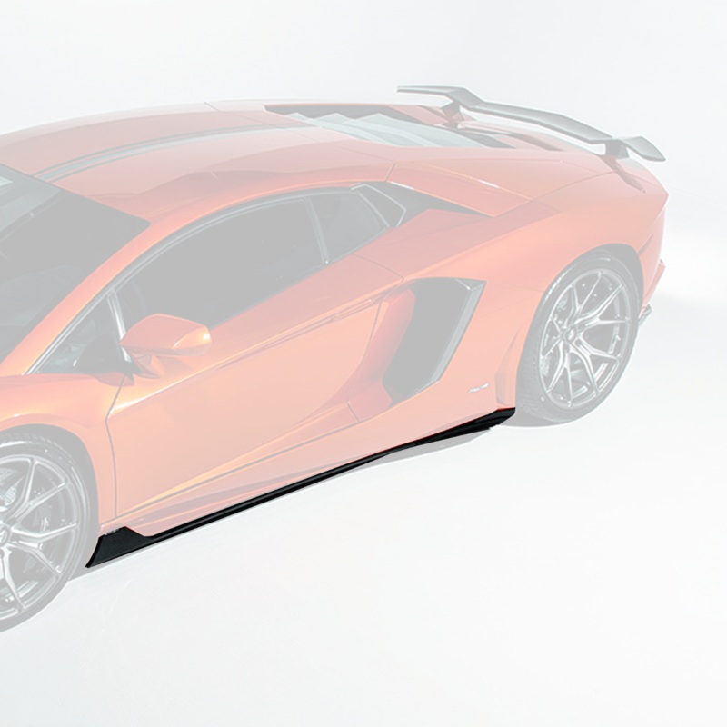 Vorsteiner Lamborghini Aventador Zaragoza Edizione Aero Side Blades Carbon Fiber PP 2×2 Glossy