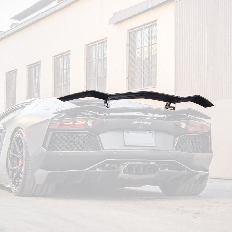 Vorsteiner Lamborghini Aventador Zaragoza Edizione Aero Wing Carbon Fiber PP 2×2 Glossy