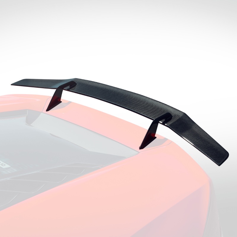 Vorsteiner Lamborghini Huracan Verona Edizione Aero Wing Blade w/ Aluminum Uprights Carbon Fiber PP 2×2 Glossy