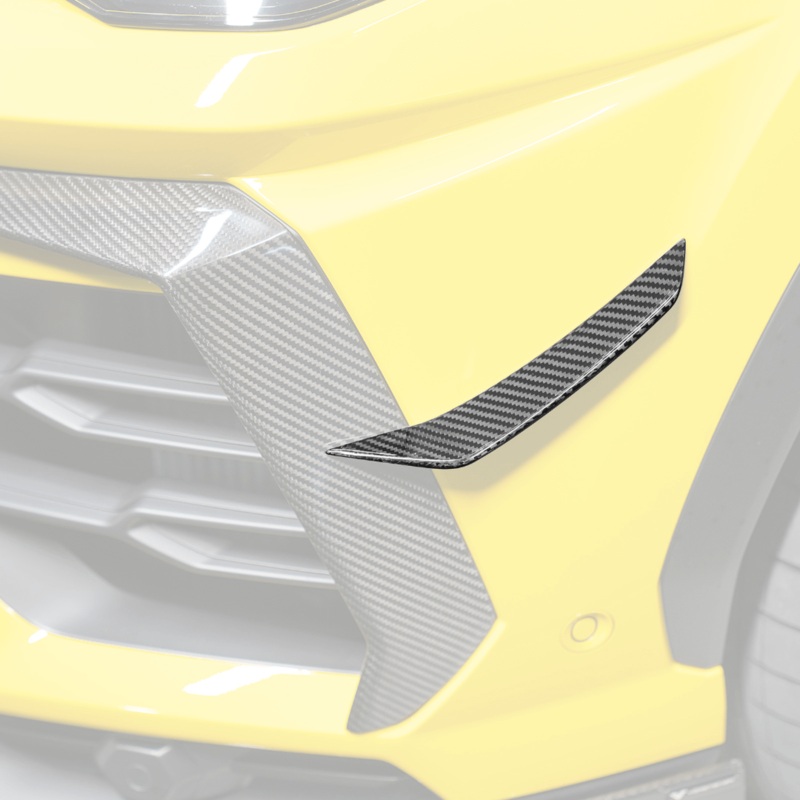 Vorsteiner Lamborghini Urus Rampante Edizione Aero Front Canards Carbon Fiber PP 2×2 Glossy