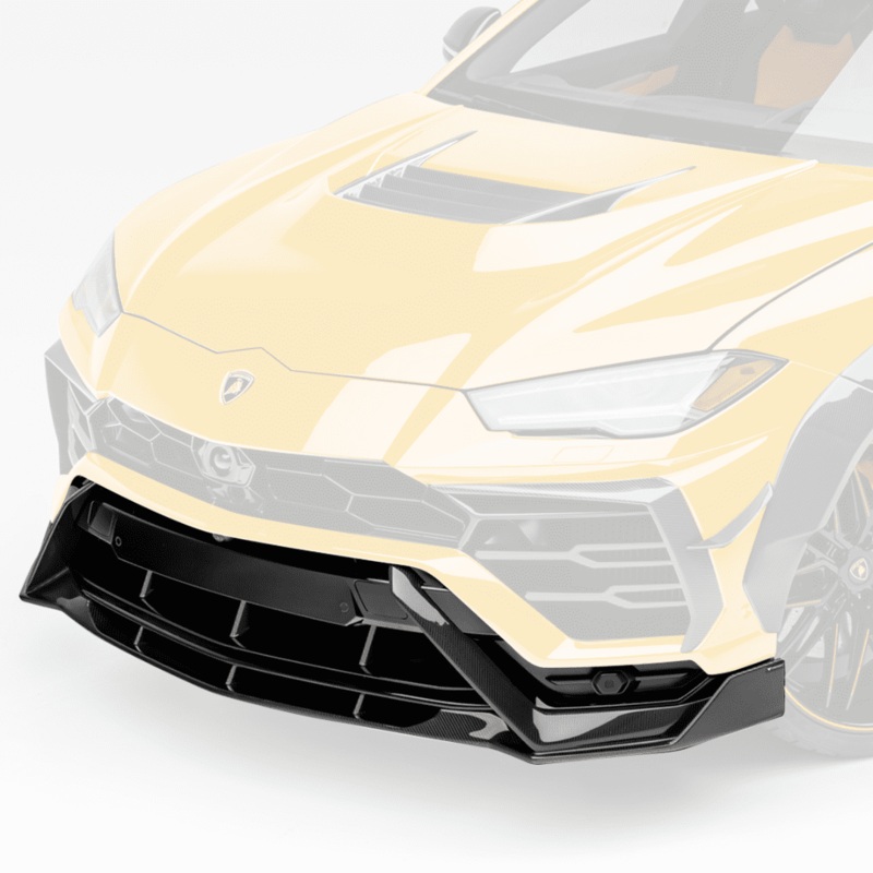 Vorsteiner Lamborghini Urus Rampante Edizione Aero Front Spoiler Carbon Fiber PP 2×2 Glossy