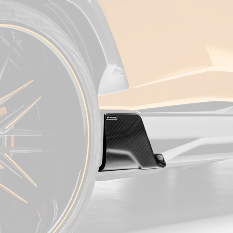 Vorsteiner Lamborghini Urus Rampante Edizione Aero Side Blades Carbon Fiber PP 2×2 Glossy