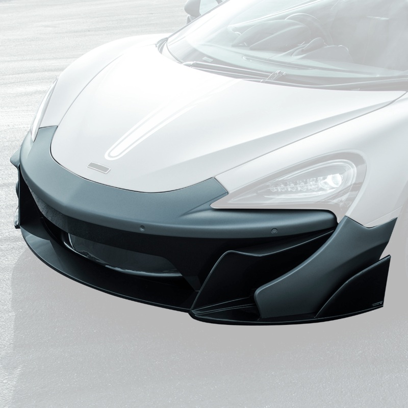 Vorsteiner Mclaren 570-VX Aero Front Bumper w/ Front Splitter Carbon Fiber PP 2×2 Glossy