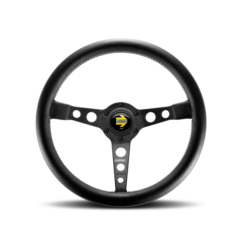 MOMO Tuning Quark Steering Wheel (Black) (NLA)