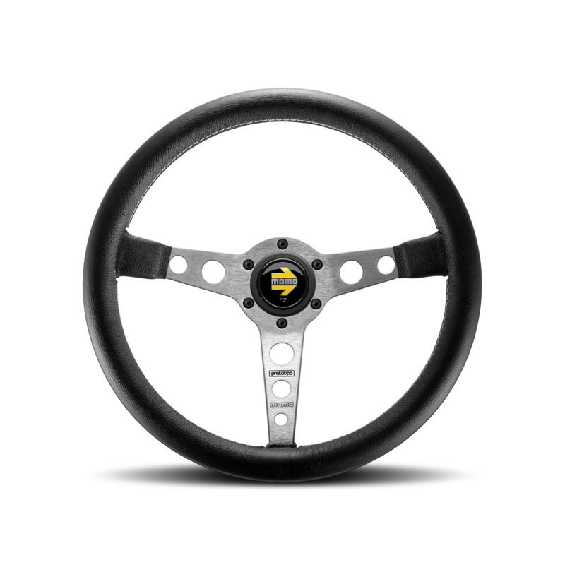 MOMO Tuning Quark Steering Wheel (Brushed) (NLA)