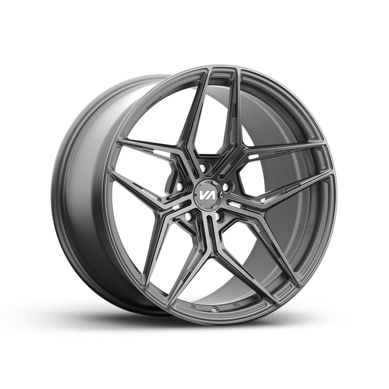 Variant Wheels ZENO 20″ Custom Drill Satin Gunmetal