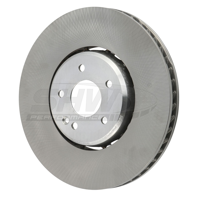 SHW Performance 98-00 Mercedes-Benz C43 AMG 4.3L Right Front Smooth Lightweight Brake Rotor (334x32mm)