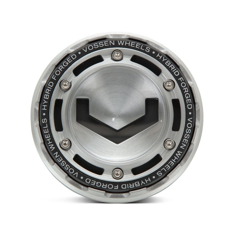 Vossen Billet Modular Cap – Large – Brushed / Grey