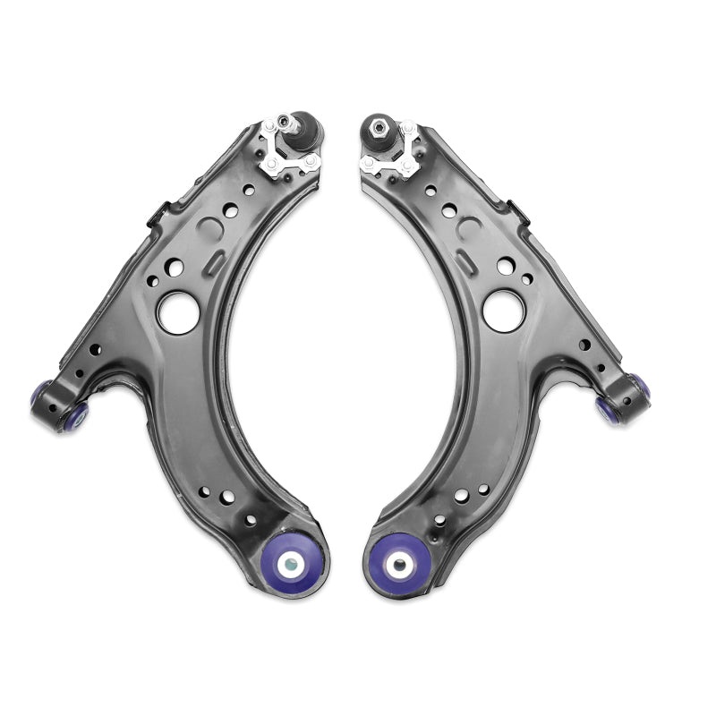Superpro 99-06 VW Golf (not R32)/99-05 Jetta Front Lower Control Arm Set w/SuperPro Bushings