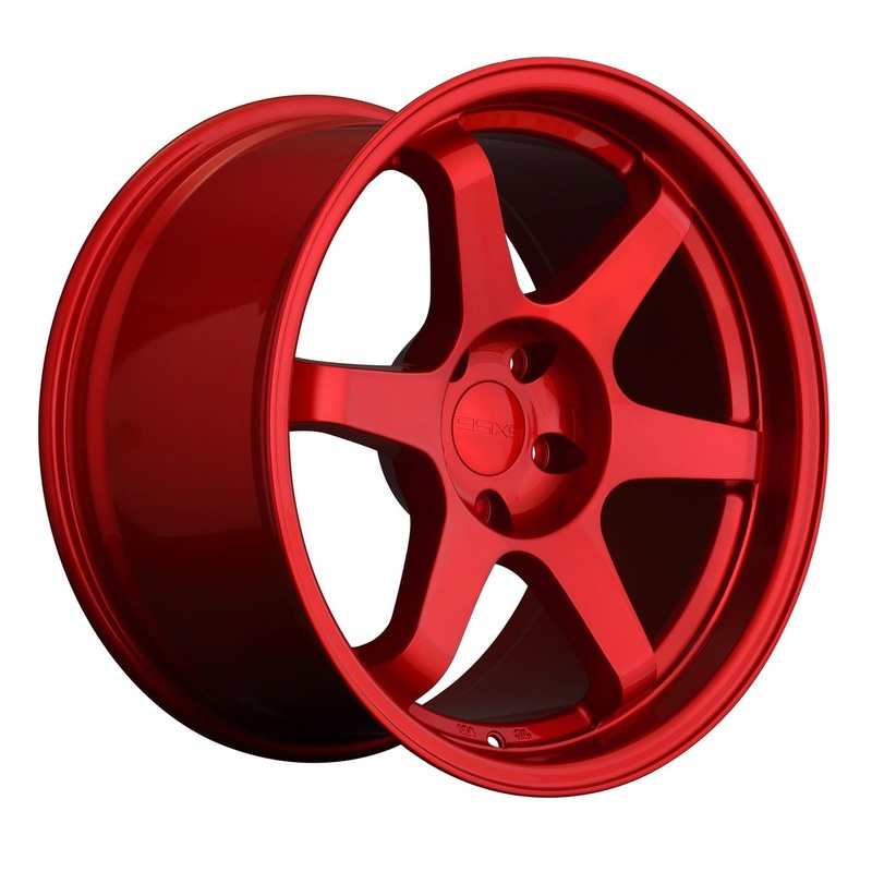 9six9 SIX-1 Deep 15″ 4×100 Candy Apple Red