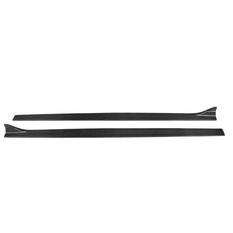 Velt Sport Carbon Fiber Side Splitters with Wing (V1) – Audi / 8V / A3 (S-Line) / S3