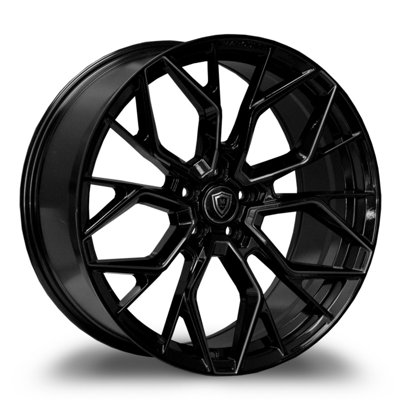 Marquee Wheels M1004 20″ 5×114.3 Gloss Black Machine