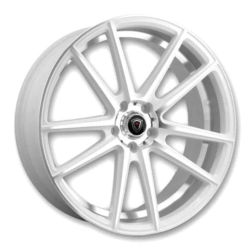 Marquee Wheels M3197 20″ 5×112 White / Machined
