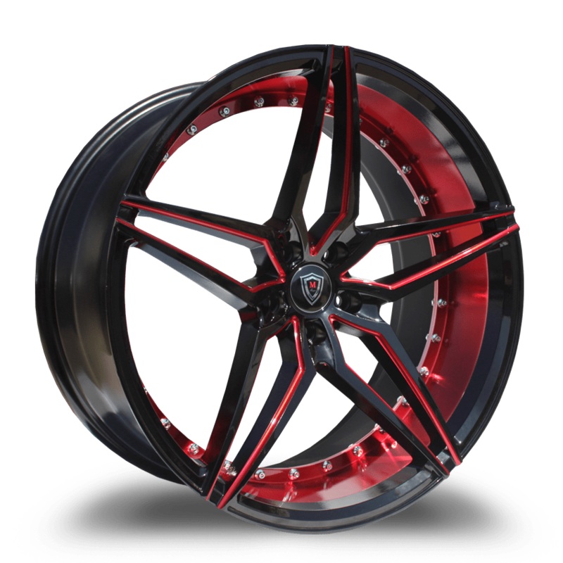 Marquee Wheels M3259 20″ 5×114.3 Black / Red